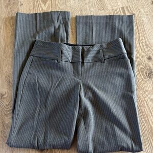 Express Editor Trousers Gray-Pinstripe 2R